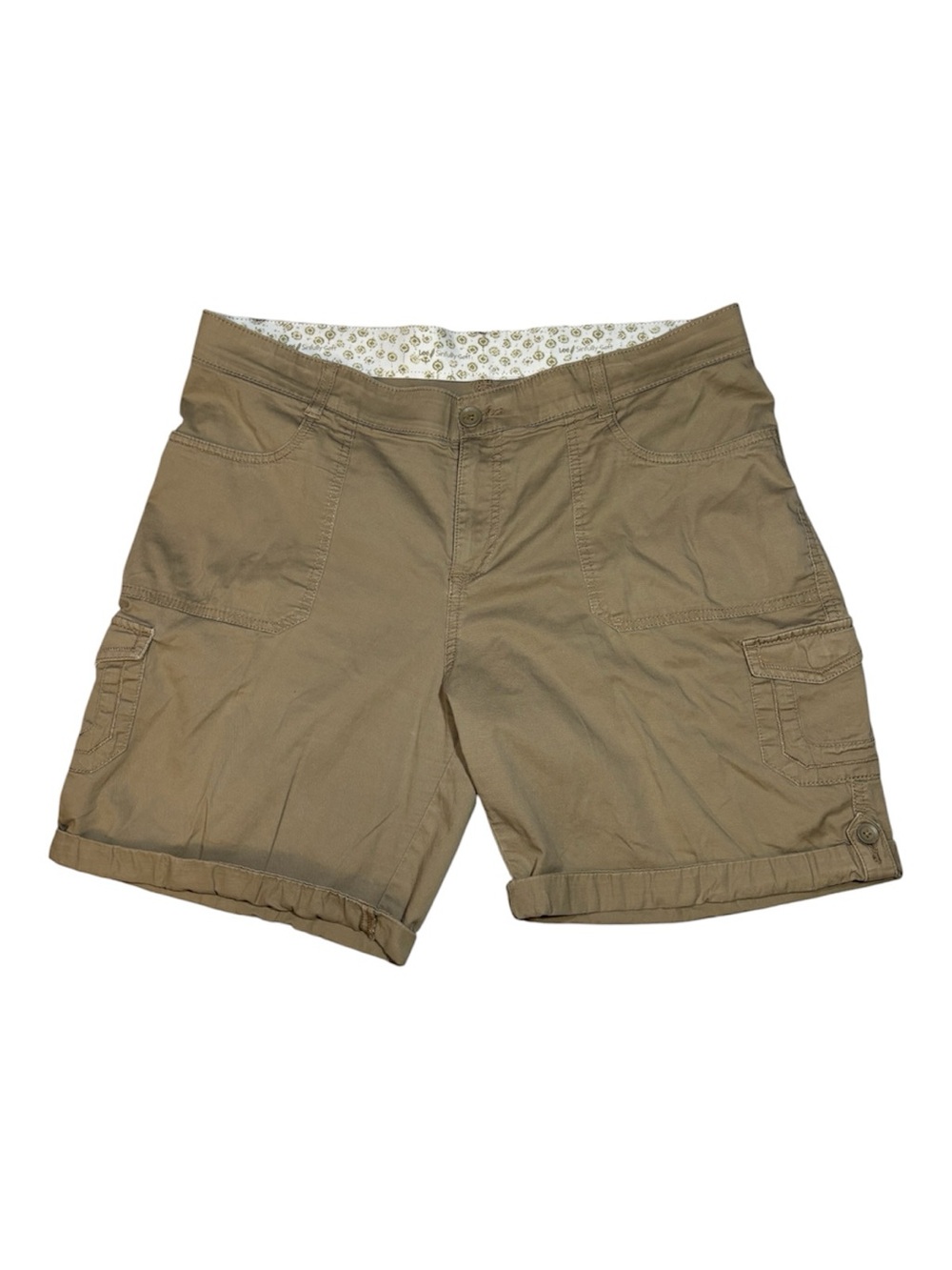 Lee Shorts, Cargo Shorts, Sinfully Soft, Tan, Khaki, Chino, Size 16